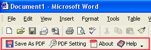 Convert DOC to PDF For Word v3.54