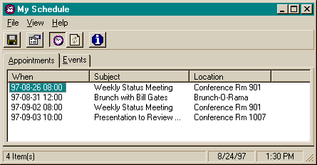 My Schedule v1.60