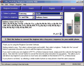 Coding Workshop Ringtone Converter v5.29