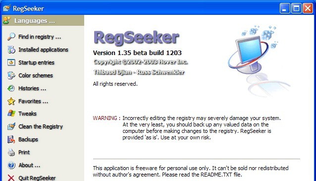 RegSeeker v4.7.364023