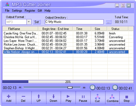 MP3 Cutter Joiner v1.22
