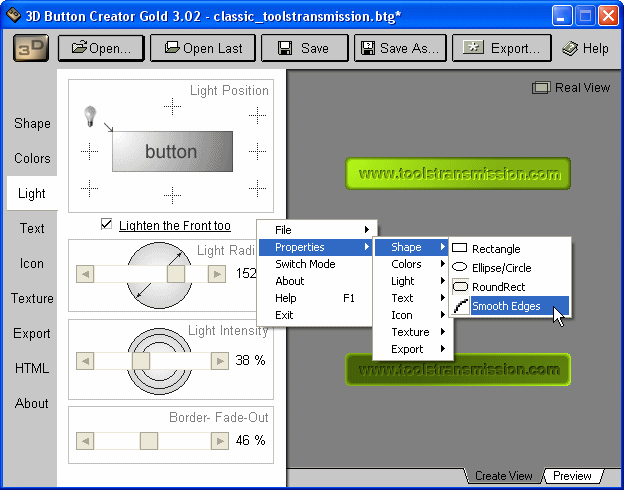 3D Button Creator Gold v4.6