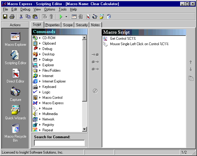 Macro Express v5.1.3.8