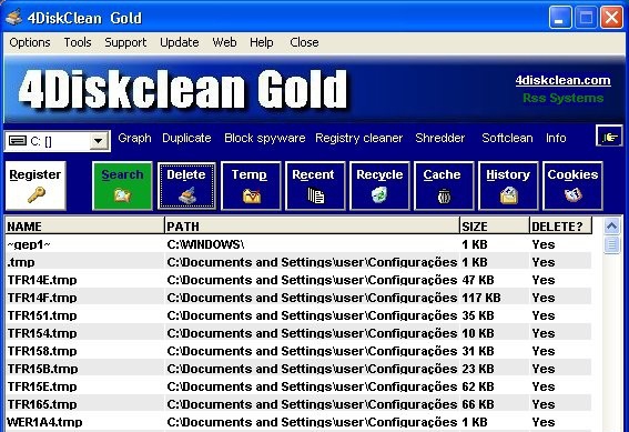4DiskClean Gold v5.9