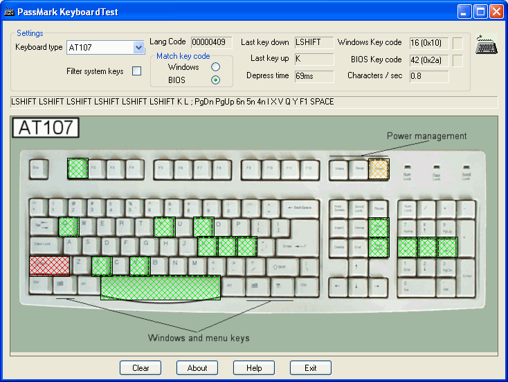 KeyboardTest v3.2.1007