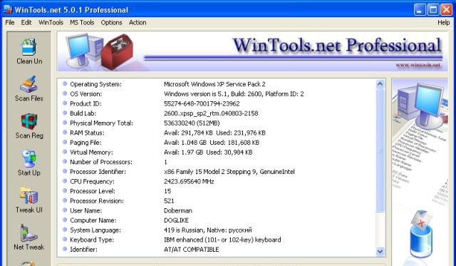 WinTools.net Professional v20.11