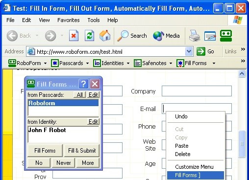 RoboForm for Mac v8.8.8