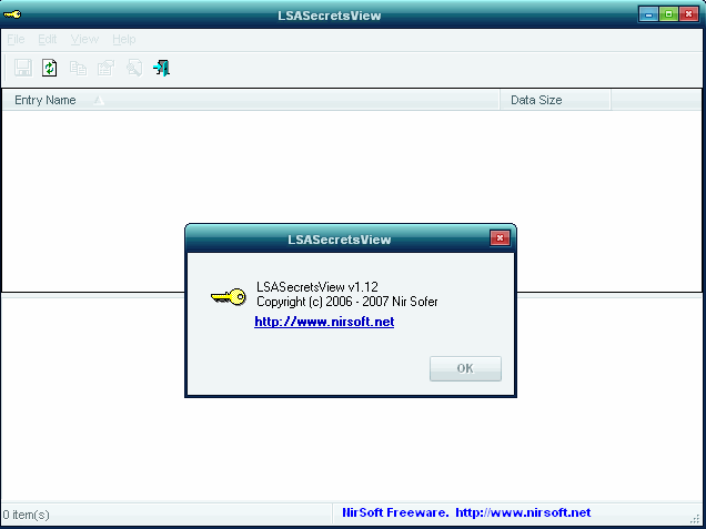 LSASecretsView v1.30
