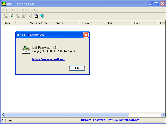 Mail PassView v1.91
