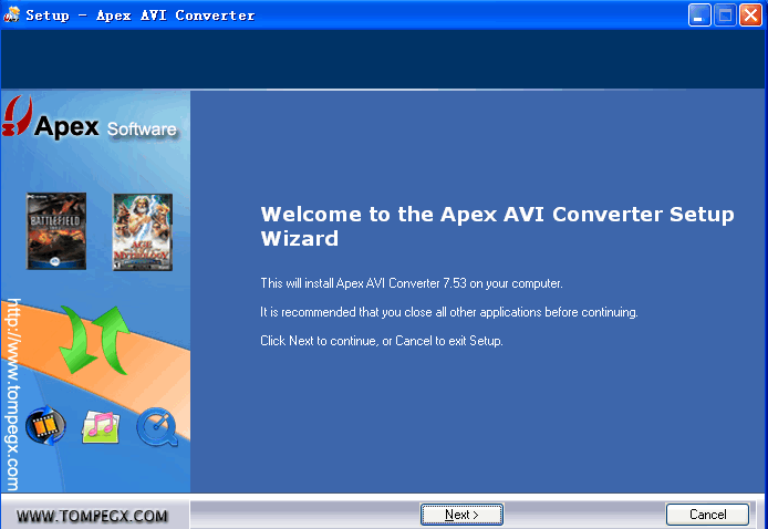 Apex AVI Converter v7.12