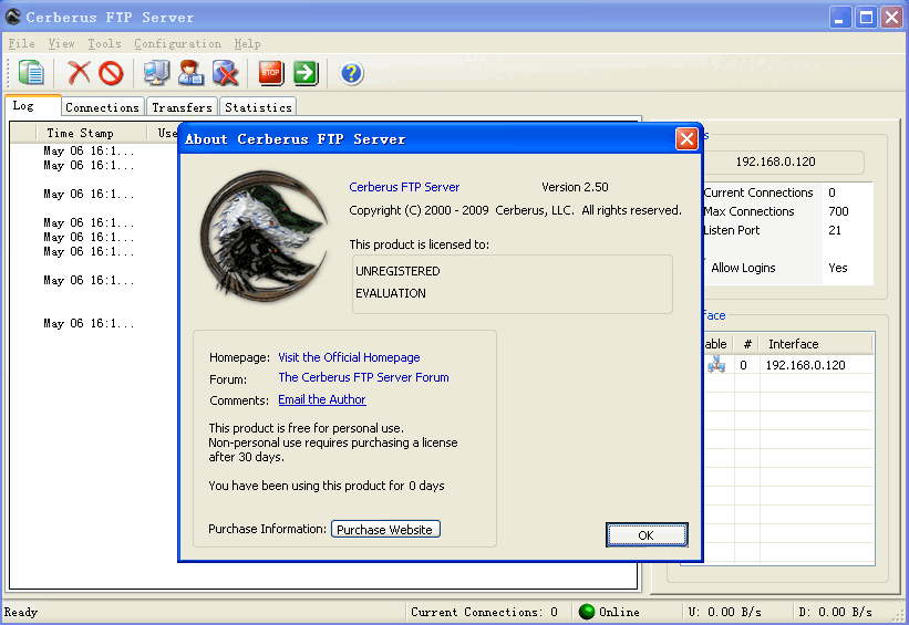 Cerberus FTP Server v11.2.9