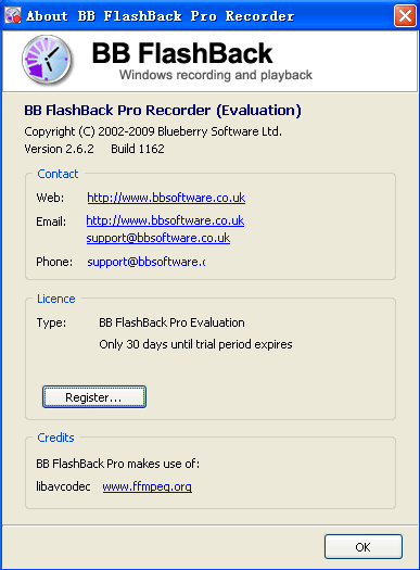 BB FlashBack Express(屏幕录像软件) v5.45.0.4598