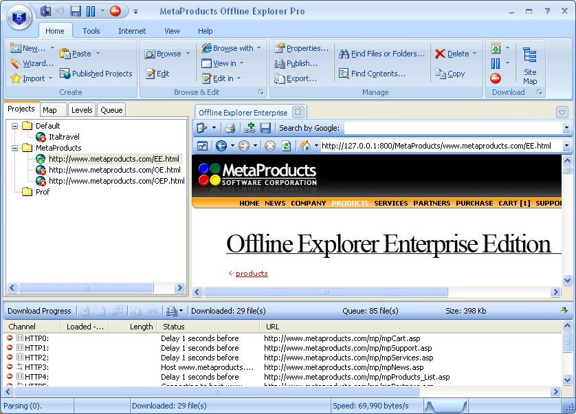 Offline Explorer Pro v7.8.4657