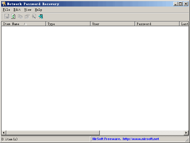 Network Password Recovery v1.54
