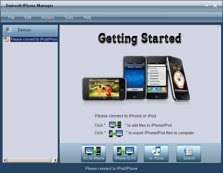 Emicsoft iPhone Manager v5.1.21