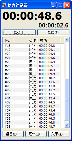 秒表计时器 v1.8