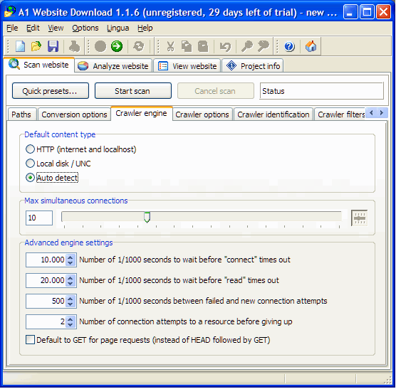 A1 Website Download v10.1.7