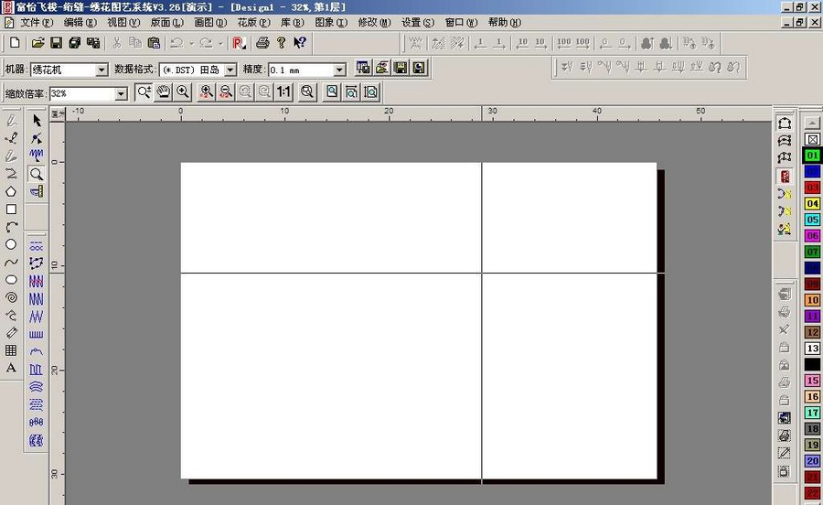 CAD绣花画图 v20114