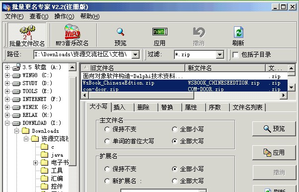 批量更名专家(RenameWiz) v2.12