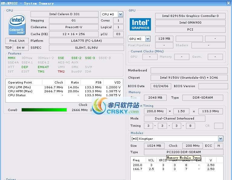 HWINFO32 v6.8