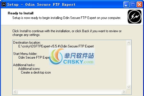 Odin Secure FTP Expert v6.5.3