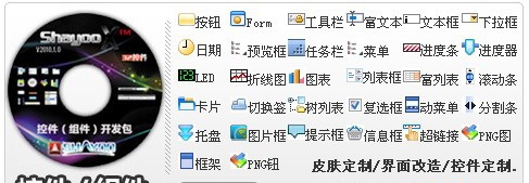 ShayooX鲨鱼界面开发控件包 2010.1.4