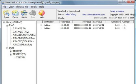 ViewSavF v2.7
