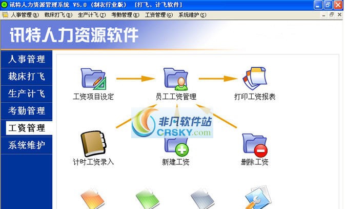 讯特人力资源软件 v5.6