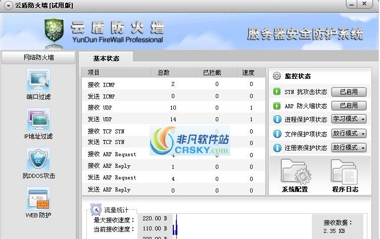 云盾防火墙 Build2011.12.7