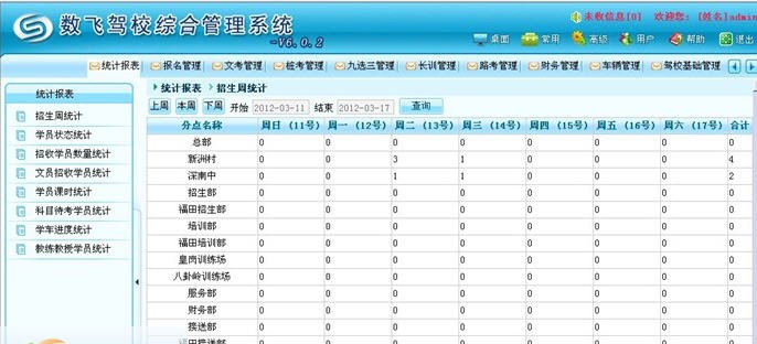 数飞驾校综合管理系统 v6.1.4.6
