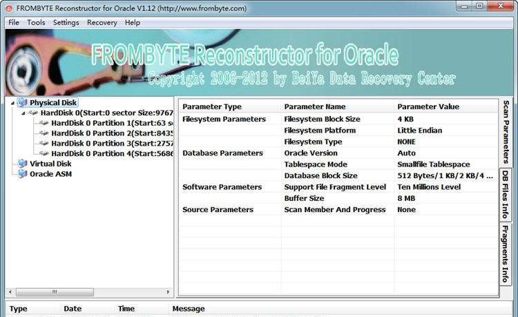 FROMBYTE Reconstructor for Oracle v1.14