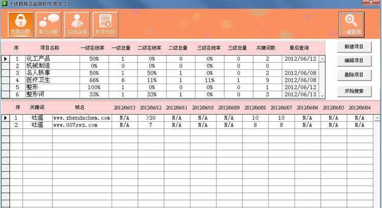 千纸鹤批量查询关键词排名 v1.3
