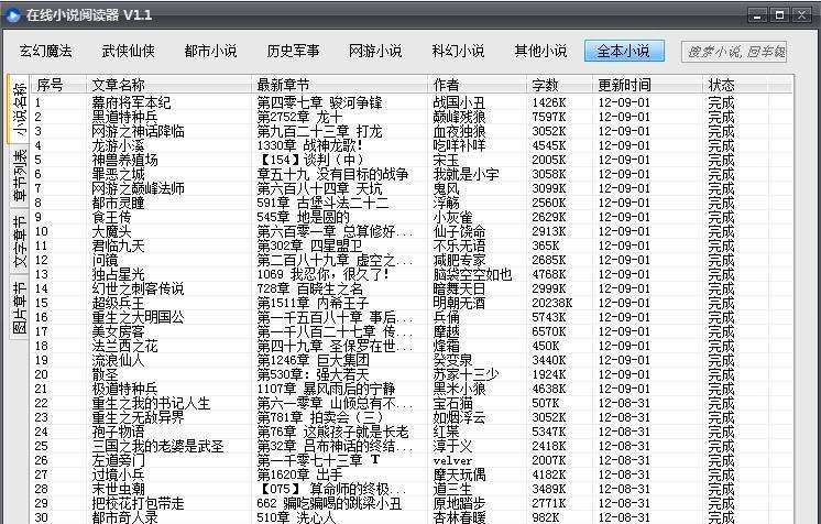 平的小说阅读器 2013 v1.8