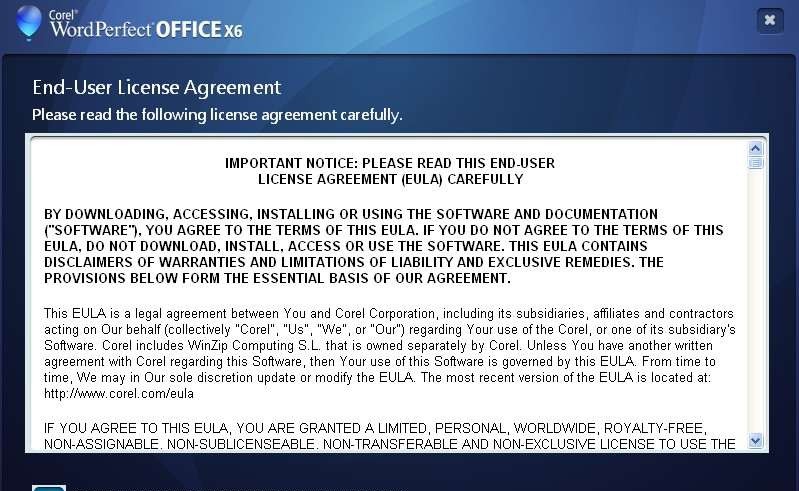 Corel WordPerfect Office X9