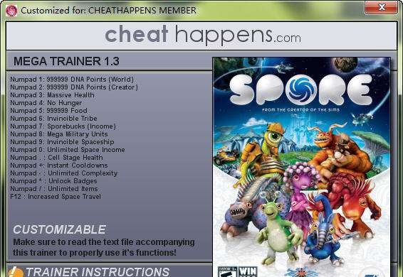孢子修改器 v1.9