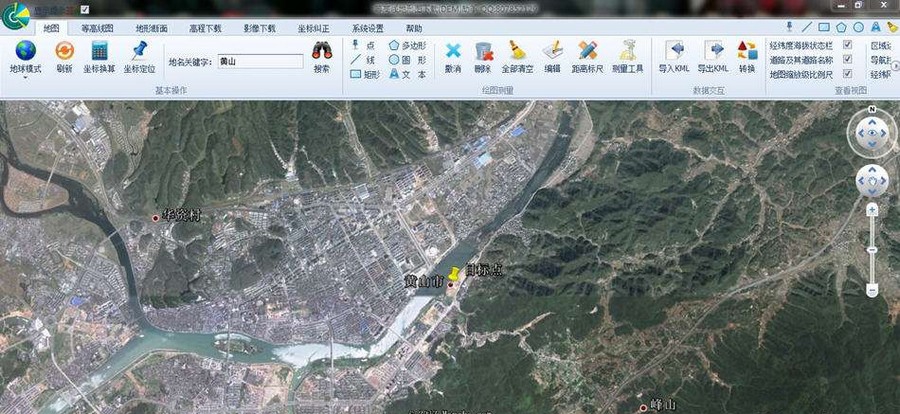 等高线地图下载工具 v201703216