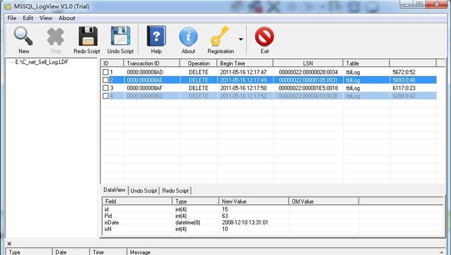MSSQL_LogView v1.6