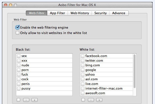 Aobo Filter for Mac Standard v2.5