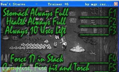 饥荒六项修改器 v1.8