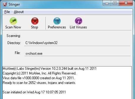 McAfee Stinger & Raptor(迈克菲杀毒软件) v12.2.0.74