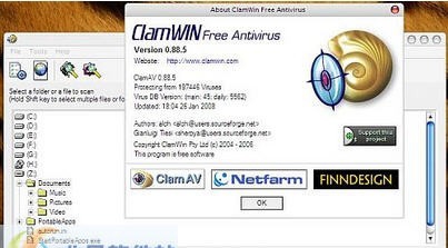 ClamWin Free Antivirus v0.99.7