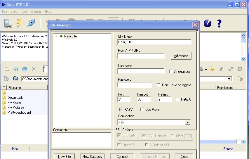 Core FTP LE v2.2.1961
