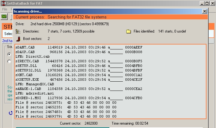 GetDataBack for FAT v4.37