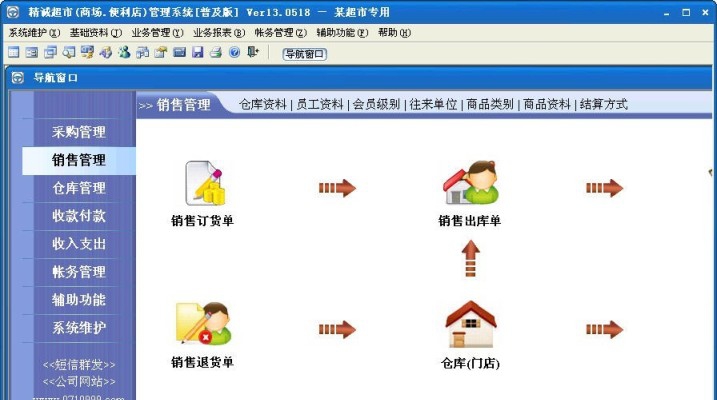 精诚超市管理系统 v12.7