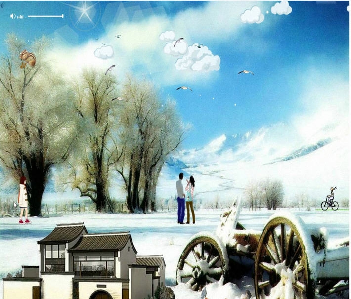 屏保(雪后的景色) v1.9