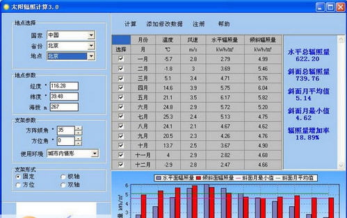 太阳辐照计算 v3.5 太阳辐照计算 v3.5