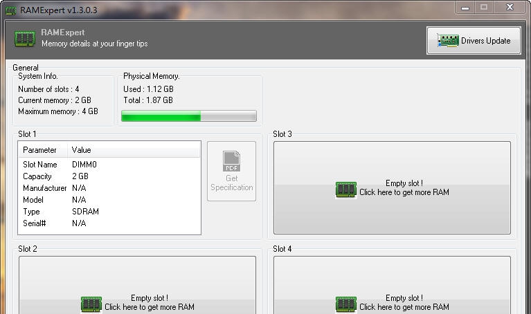 RAMExpert(内存型号检测工具) v1.15.0.43