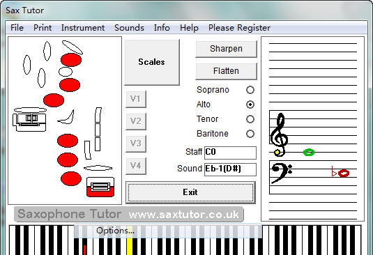 SaxTutor(萨克斯学习软件) v6.6