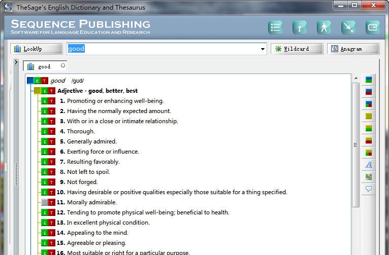 TheSage(二十万词汇量英语词典) v7.32.2709