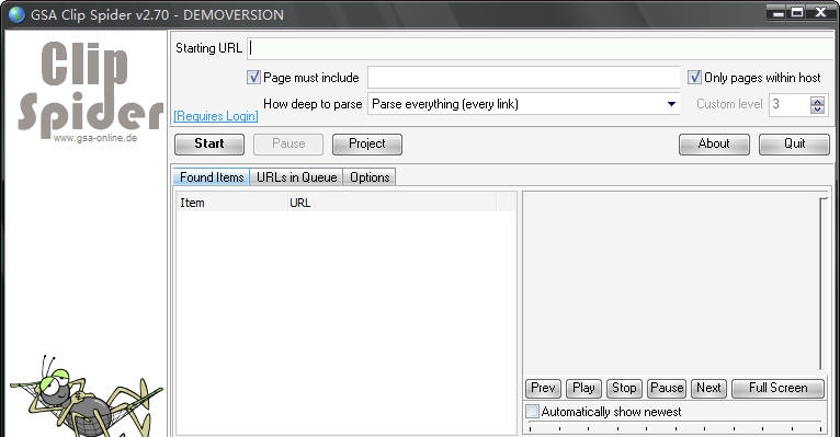 GSA Clip Spider v2.78
